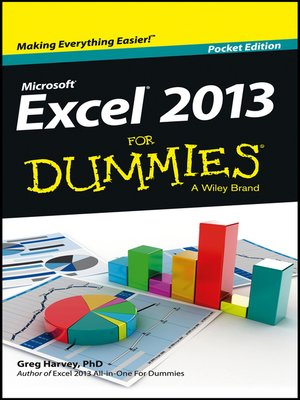 cover image of Excel 2013 For Dummies